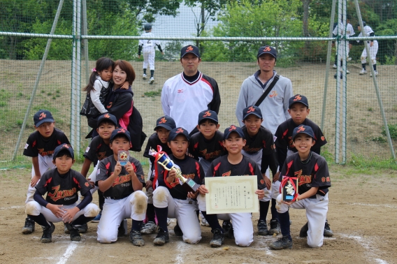 通町コスモスボーイズ大会＆八幡原スポ少大会Ｗ優勝