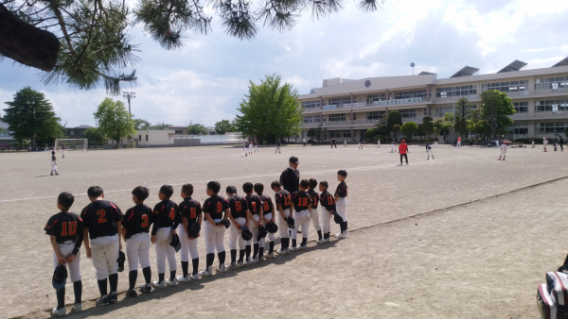 メジャー2試合(古川第一小学校)