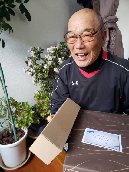 久松監督ハッピーバースデー祝81歳